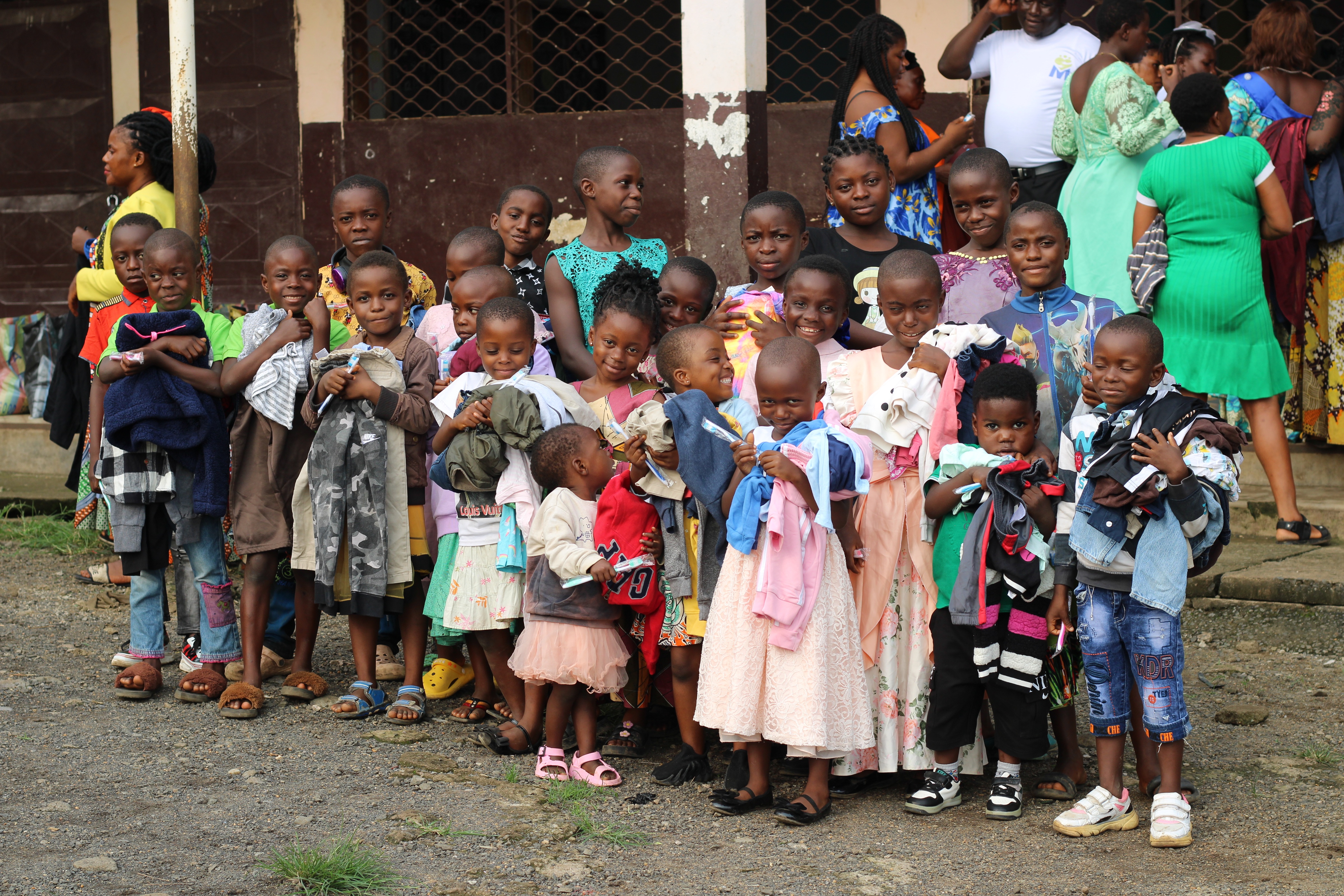 Bringing Comfort Through Food and Clothing Distribution